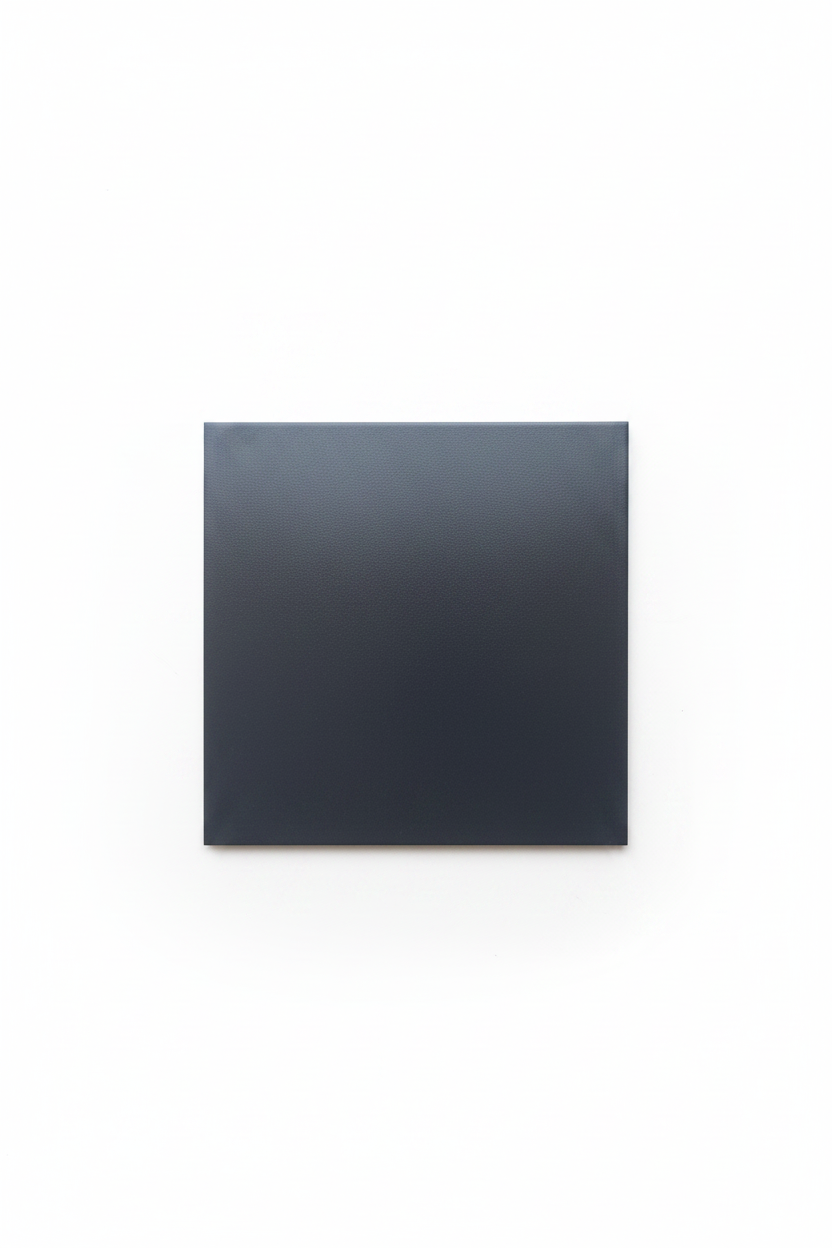 Dark charcoal gray unpolished 40x40cm tile