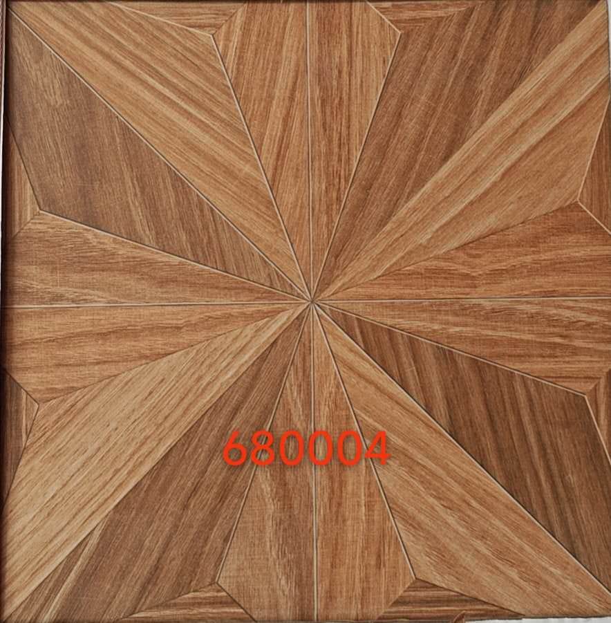 Leaf wood finish rustic 60x60cm floor tile