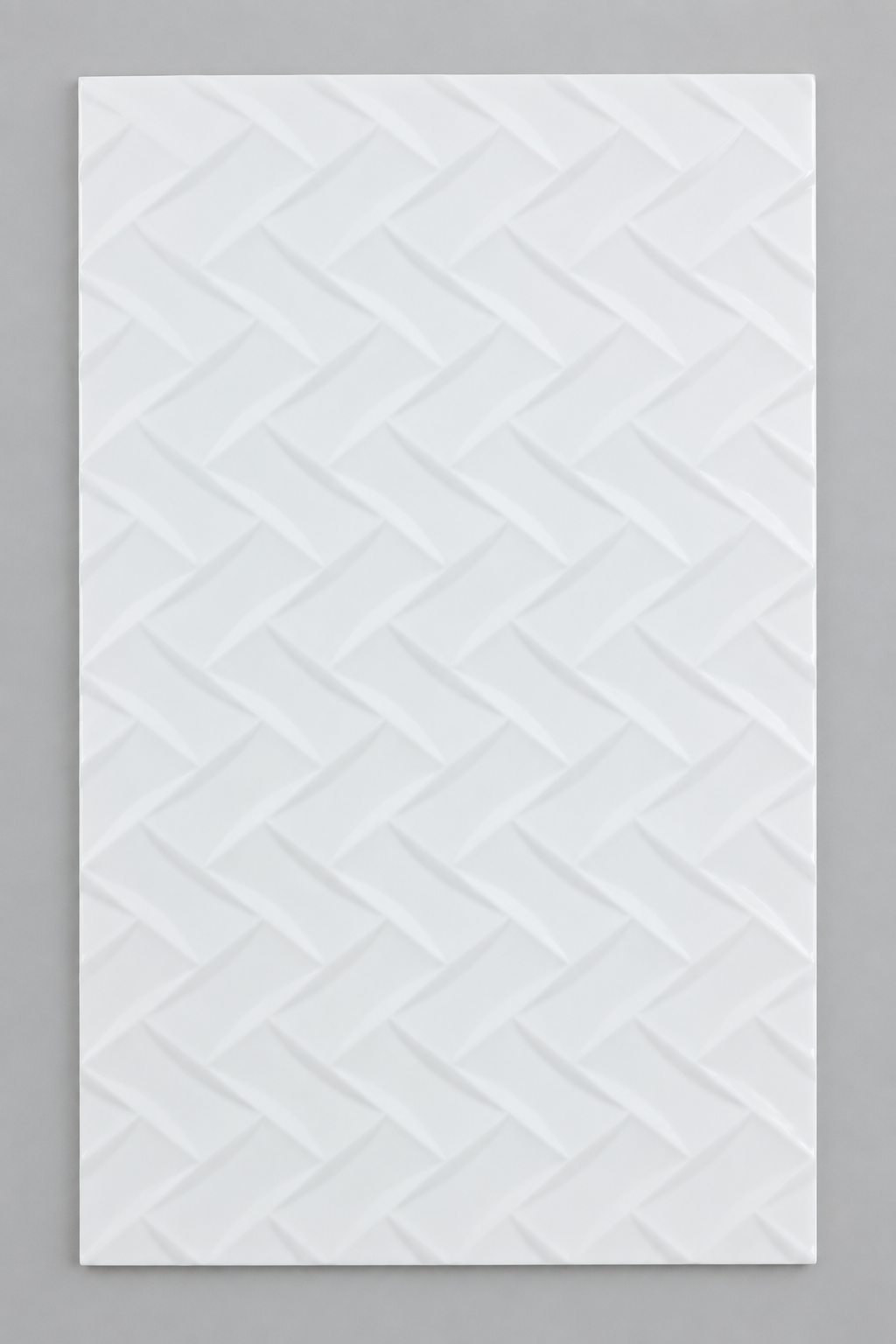 White zigzag finish 25x40cm wall tile(per box)