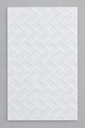 White zigzag finish 25x40cm wall tile(per box)