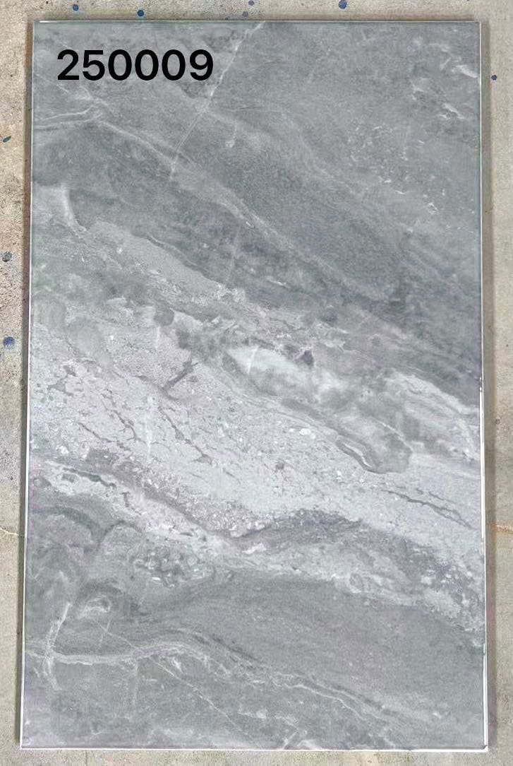 Grey & White Marble-Effect 25x40cm wall Tile (per box)