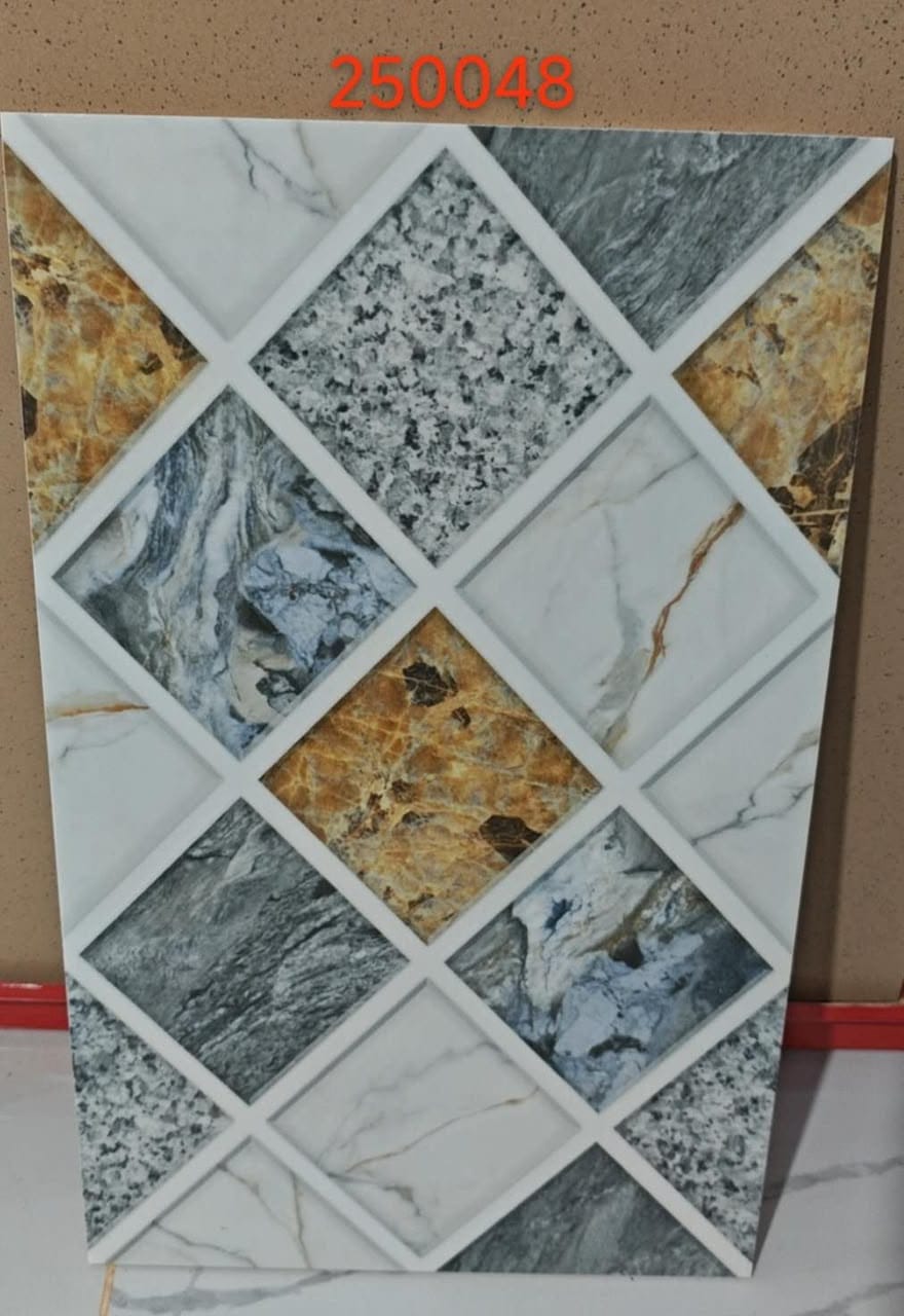 Diamond lattice mixed stone 25x40cm wall tile(per box)