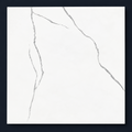 White with black lining rustic 60x60cm floor tile