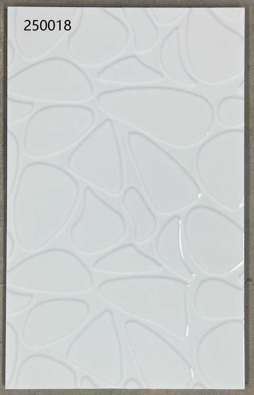 White pebble finish 25x40cm wall tile(per box)