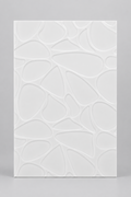White pebble finish 25x40cm wall tile(per box)