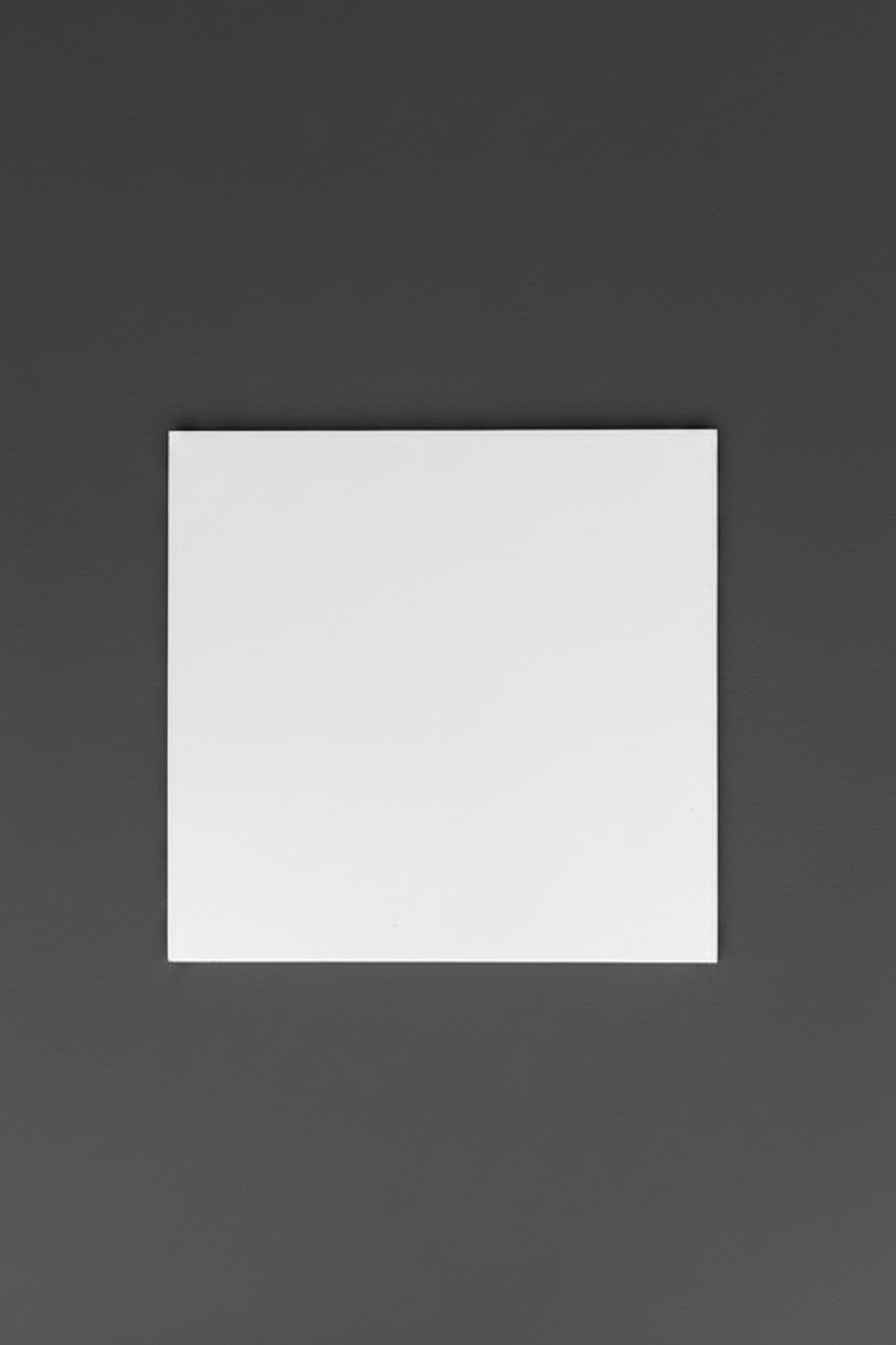 White unpolished 40x40cm unpolished tile