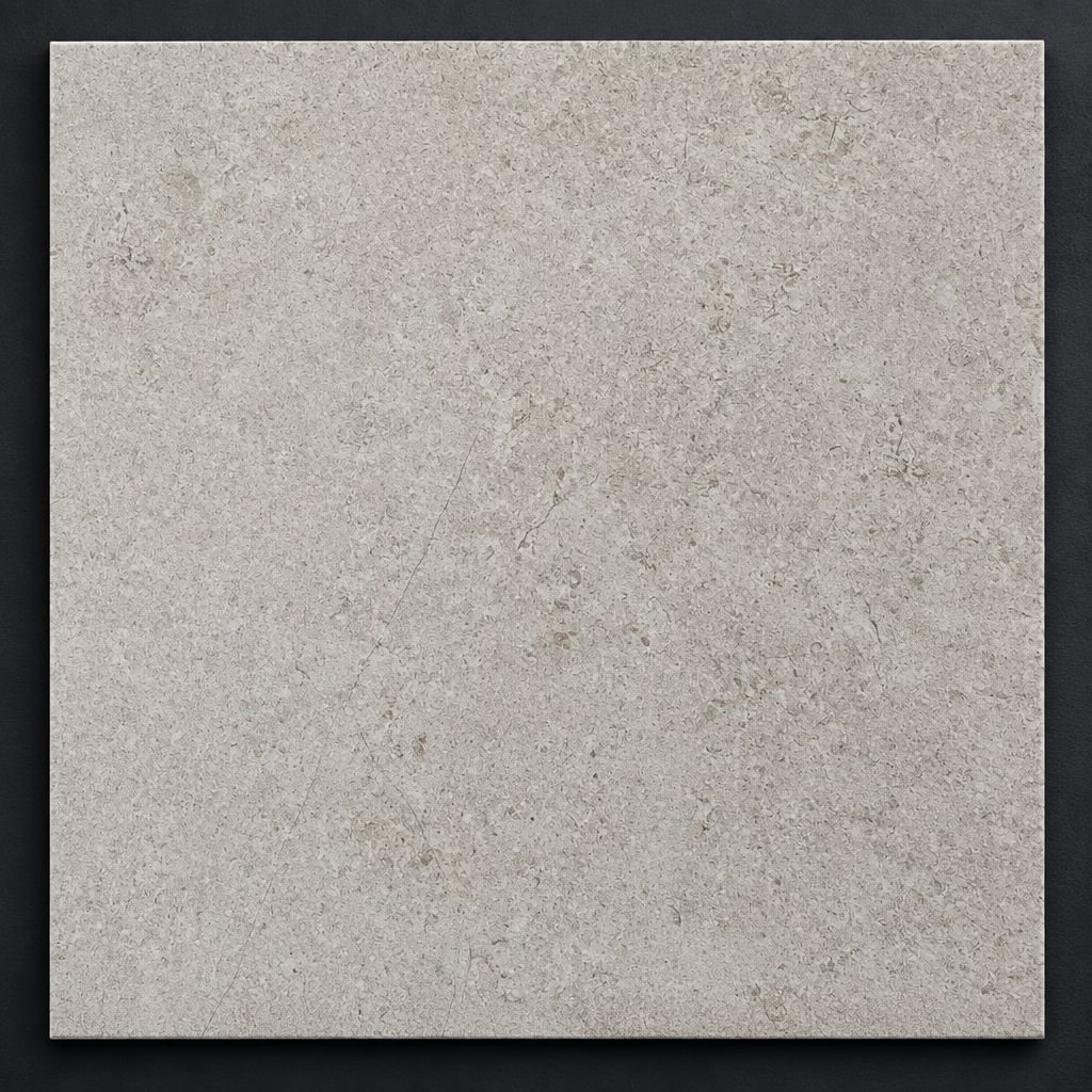 Light Beige-Grey Concrete Effect Rustic 60x60cm floor tile