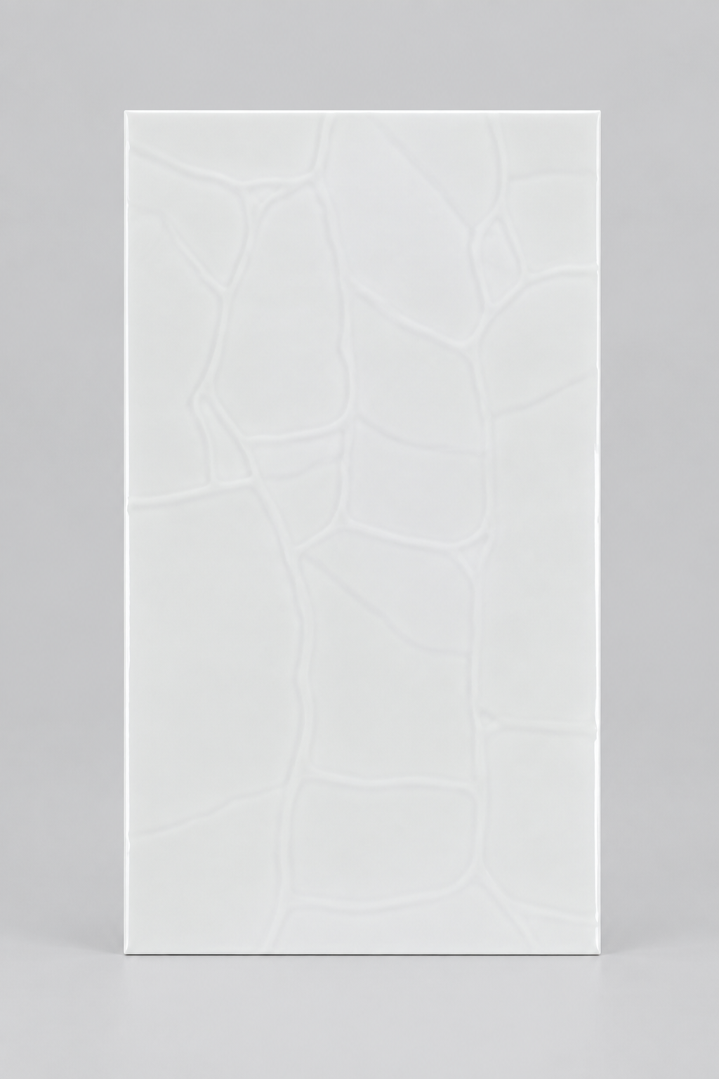 White patterned look 25x40cm wall tile (per box)