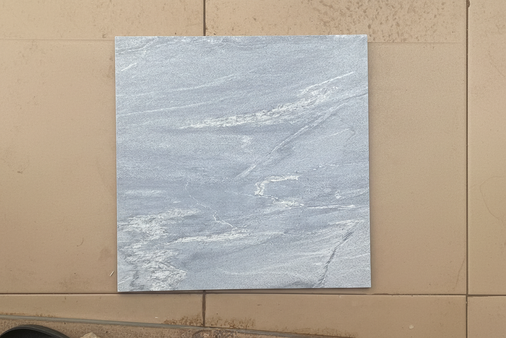 light gray marble-look 40x40cm roustic floor tile