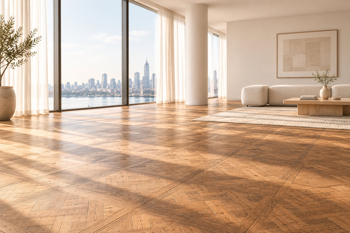 wood style 60x60cm rustic floor tile (per box)