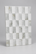 Light gray and white geometric 25x40cm wall tile(per box)