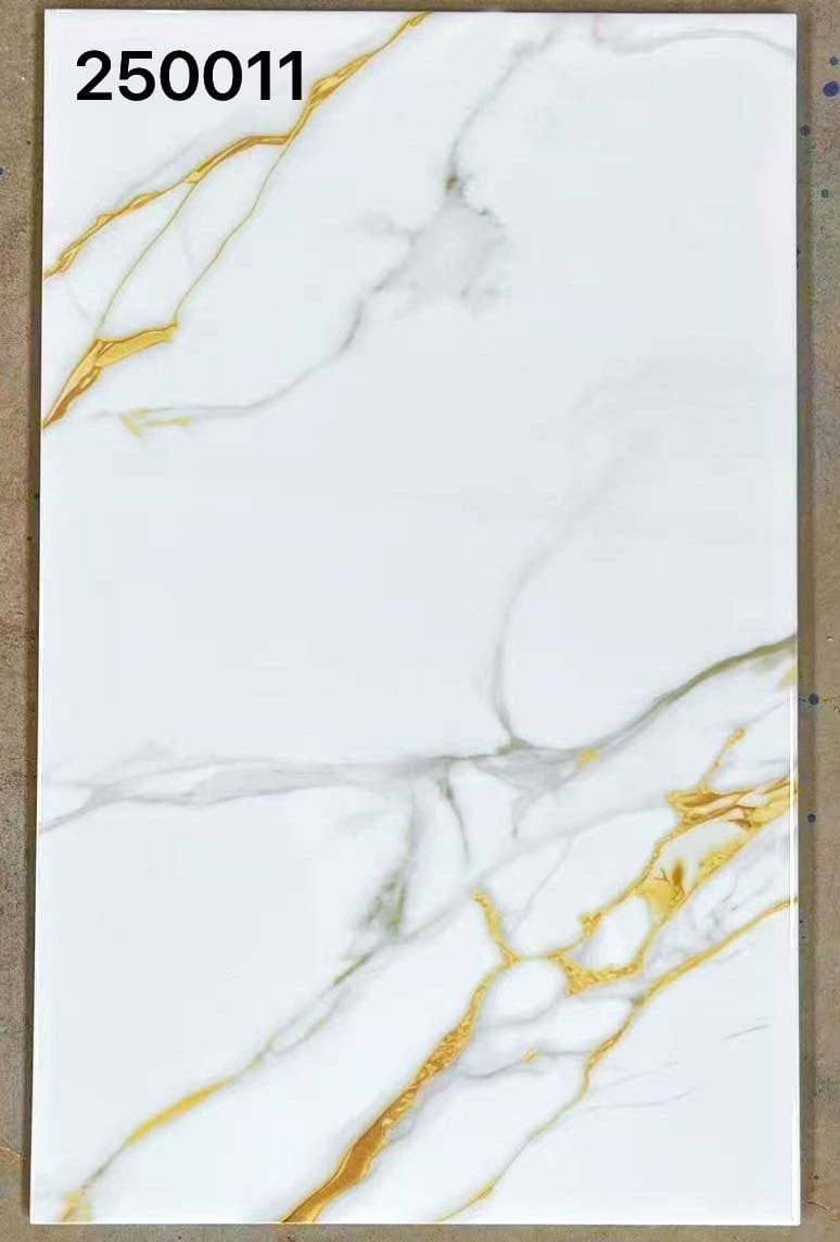 White with gold and black accents (per box)