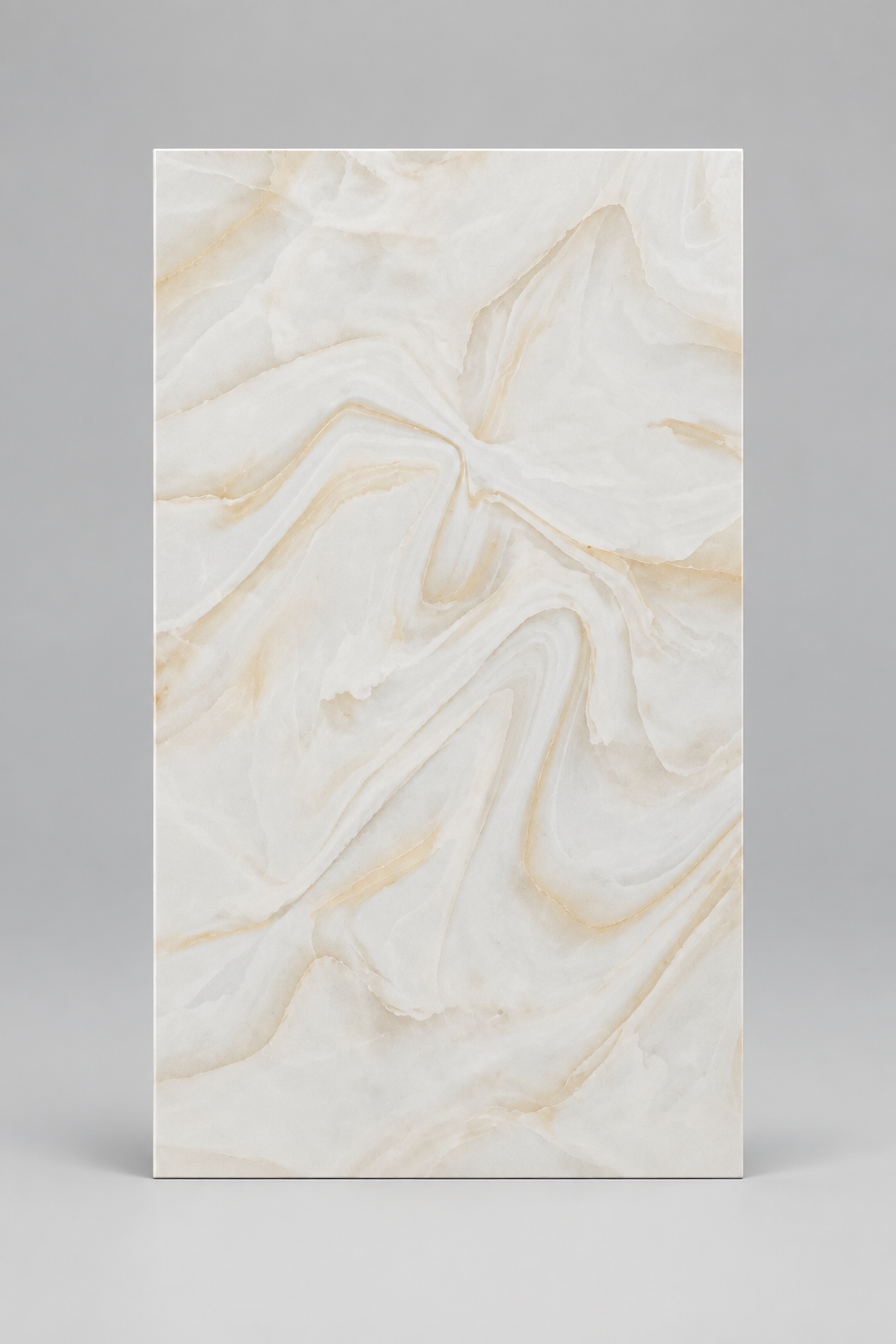 Creamy white (ivory) with soft beige 25x40cm wall tile (per box)