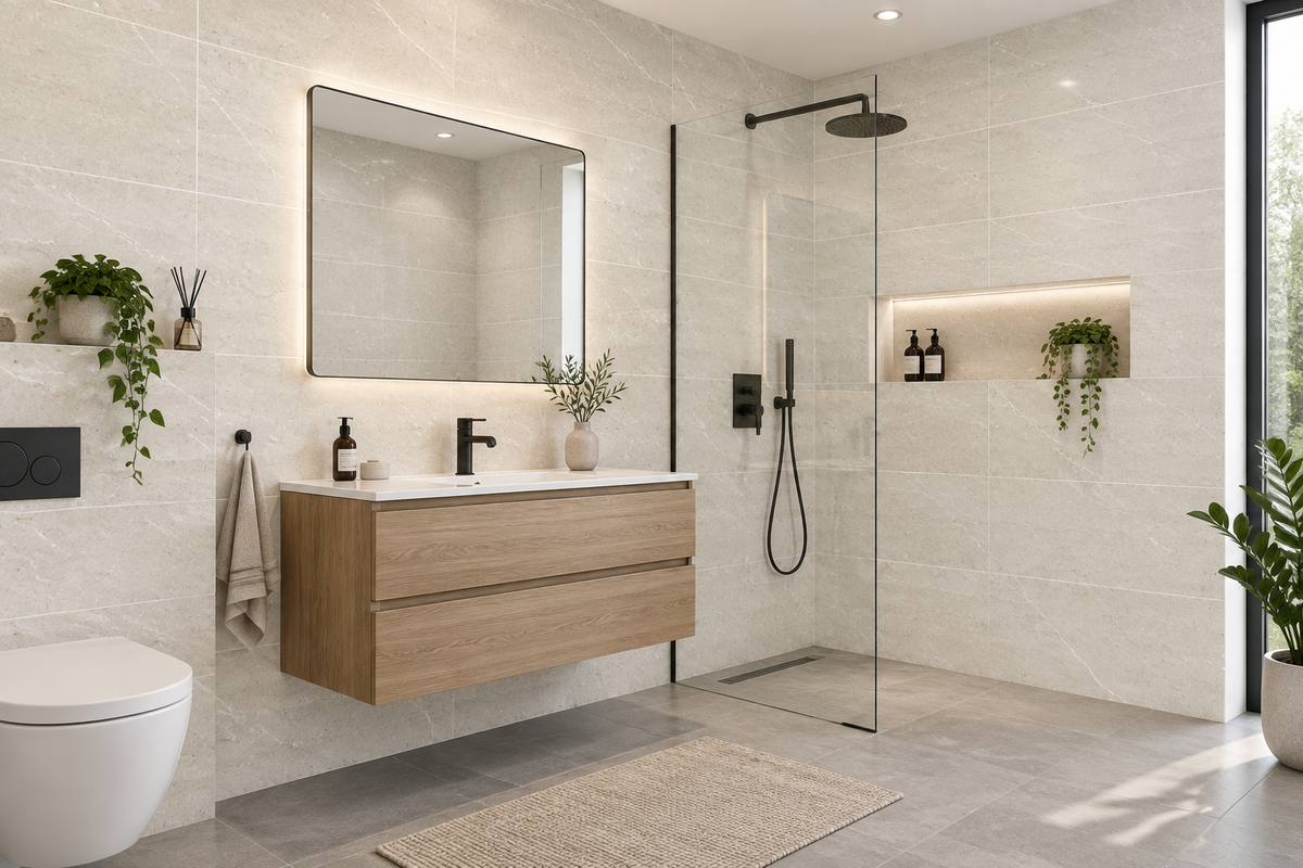light Beige 30x60cm wall tile (per box)